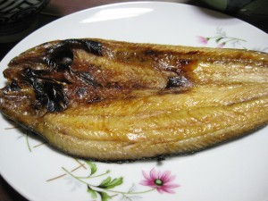 突撃うちの晩ごはん：ホッケの開き