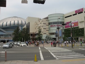 イオンモール大阪ドームシティいてきた