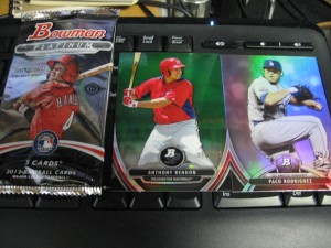 2013 Bowman Platinum