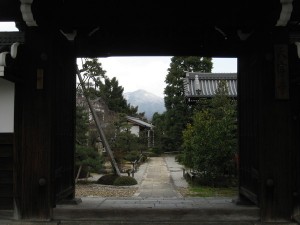 天寧寺借景