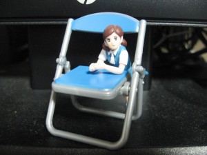 パイプ椅子のガチャガチャ