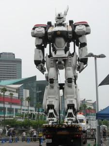 パトレイバー南港に立つ