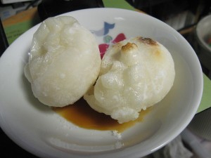 餅屋の餅はうまかった
