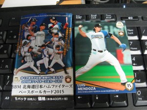 2015 BBM北海道日本ハムファイターズ