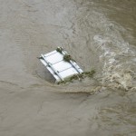 台風11号豪雨による鴨川氾濫