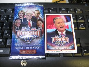 Decision 2016 Political Trading Cards