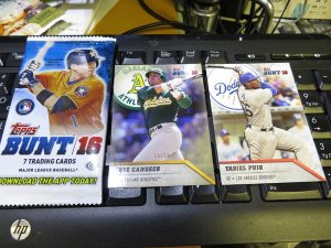2016 Topps Bunt