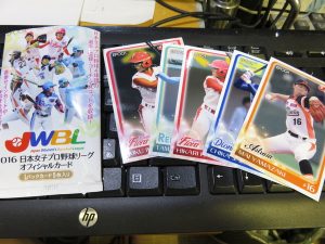 2016 日本女子プロ野球リーグオフィシャルカード