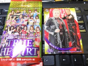 2017 BBM女子プロレスカード TRUE HEART