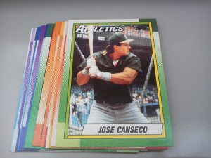 1990 UD、1990 Topps、1995 Pinnacle Select