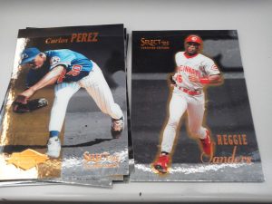 1990 UD、1990 Topps、1995 Pinnacle Select