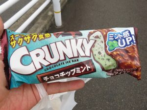 クランキーアイスバーチョコチップミント