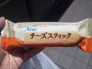 森永チーズスティックアイス