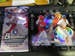 2018 Bowman Pratinum