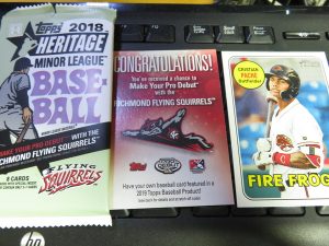 2018 Topps Heritage Minor League