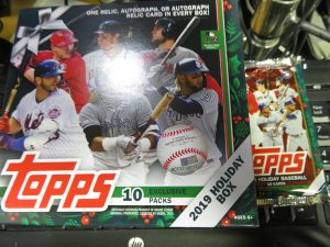 2019 Topps Holiday ボックス