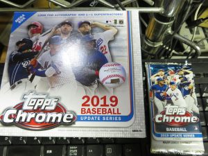 2019 Topps Chrome Update Megabox