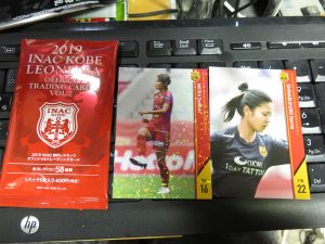 2019 INAC神戸レオネッサ オフィシャルトレーディングカード