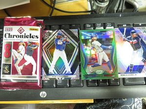 2020 MLB Panini Chronicles