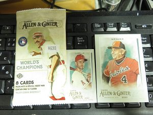 2020 MLB Topps Allen&Ginter