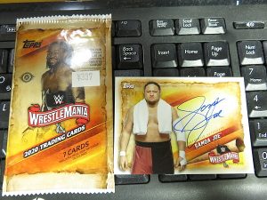 2020 Topps WWE Road to WrestleMania