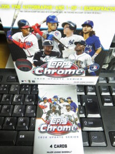 2020 MLB Topps Chrome Update ボックス