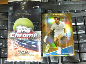 2021 Topps Chrome Tennis Hobby