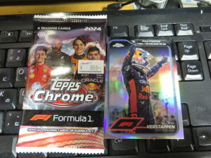 2024 F1 Topps Chrome Qualfying Lap