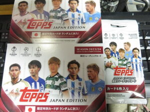 2023-24 Topps UEFA Club Conpetitions JAPAN Edition ボックス