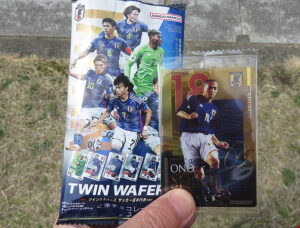 ツインウエハース サッカー日本代表Ver.