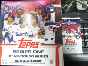 2025 MLB Topps 1 Tokyo Series Mega Box