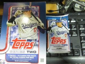 2025 MLB Topps 2 Value Box