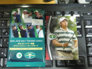 2025 エポック社 JGTOゴルフトレーディングカード