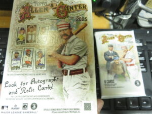 2025 MLB Topps Allen&Ginter Value Box