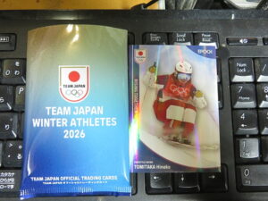 2026 エポック社 TEAM JAPAN WINTER ATHLETES オフィシャルトレーディングカード