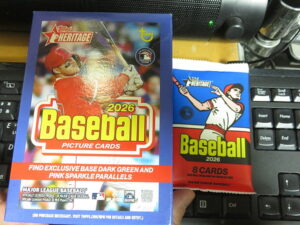 2026 MLB Topps Heritage Value Box
