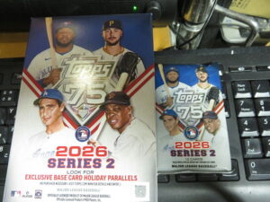 2026 MLB Topps 2 Value Box